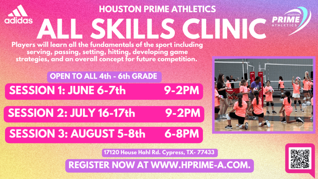 Summer Camps Houston Prime Volleyball